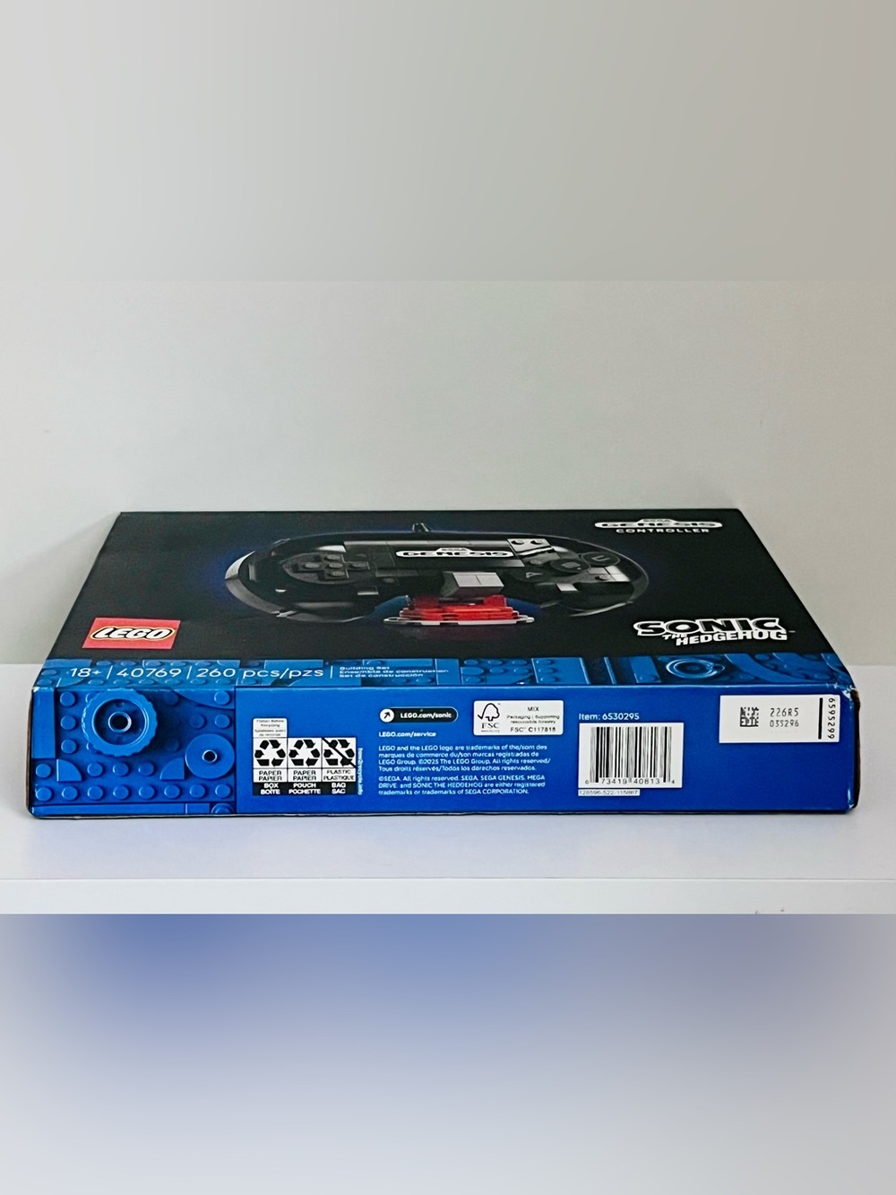 Lego Sega Genesis Controller 40769 Sonic the Hedgehog Brand New - Picture 4 of 4